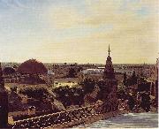 Eduard Gaertner Panorama of Berlin oil painting artist